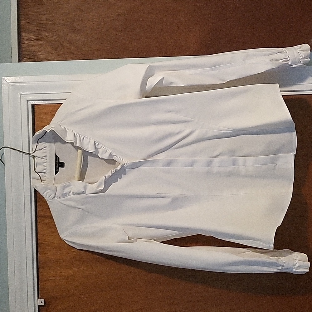 White button-down shirt, Brooks Brothers, size 6